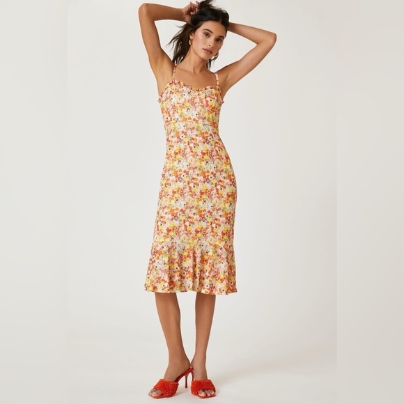 HUTCH NWT Selene Midi Dress L - Picture 4 of 10